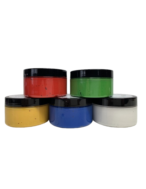 Set drukverf 5 x 100 gram