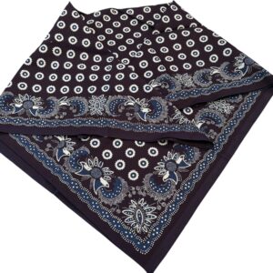 Blauwdruk hoofddoek of Noasedoek 86 x 84 cm nr. 7