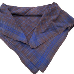 Omslagdoek blauw 67 x 67 cm nr 2