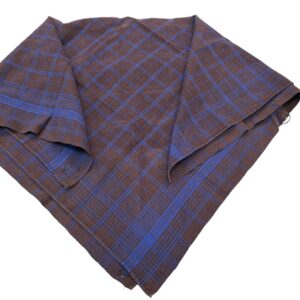 Omslagdoek blauw 67 x 67 cm nr 1