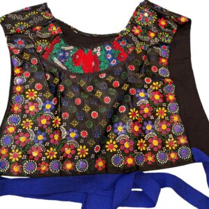 Kraplap doekjes gedrukt rood, wit, geel, groen, blauw nr. 37