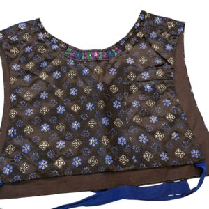 Kraplap kleur wit, blauw lichte rouw nr. 028