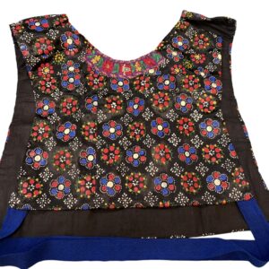 Kraplap rood, wit, geel, groen, blauw nr. 034