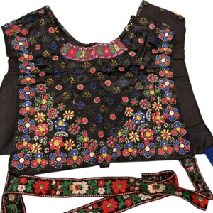 Kraplap doekjes gedrukt rood, wit, geel, groen, blauw nr. 038