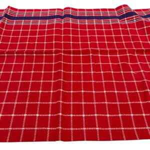 Omslag doek rood 80 x 77 cm nr. 1