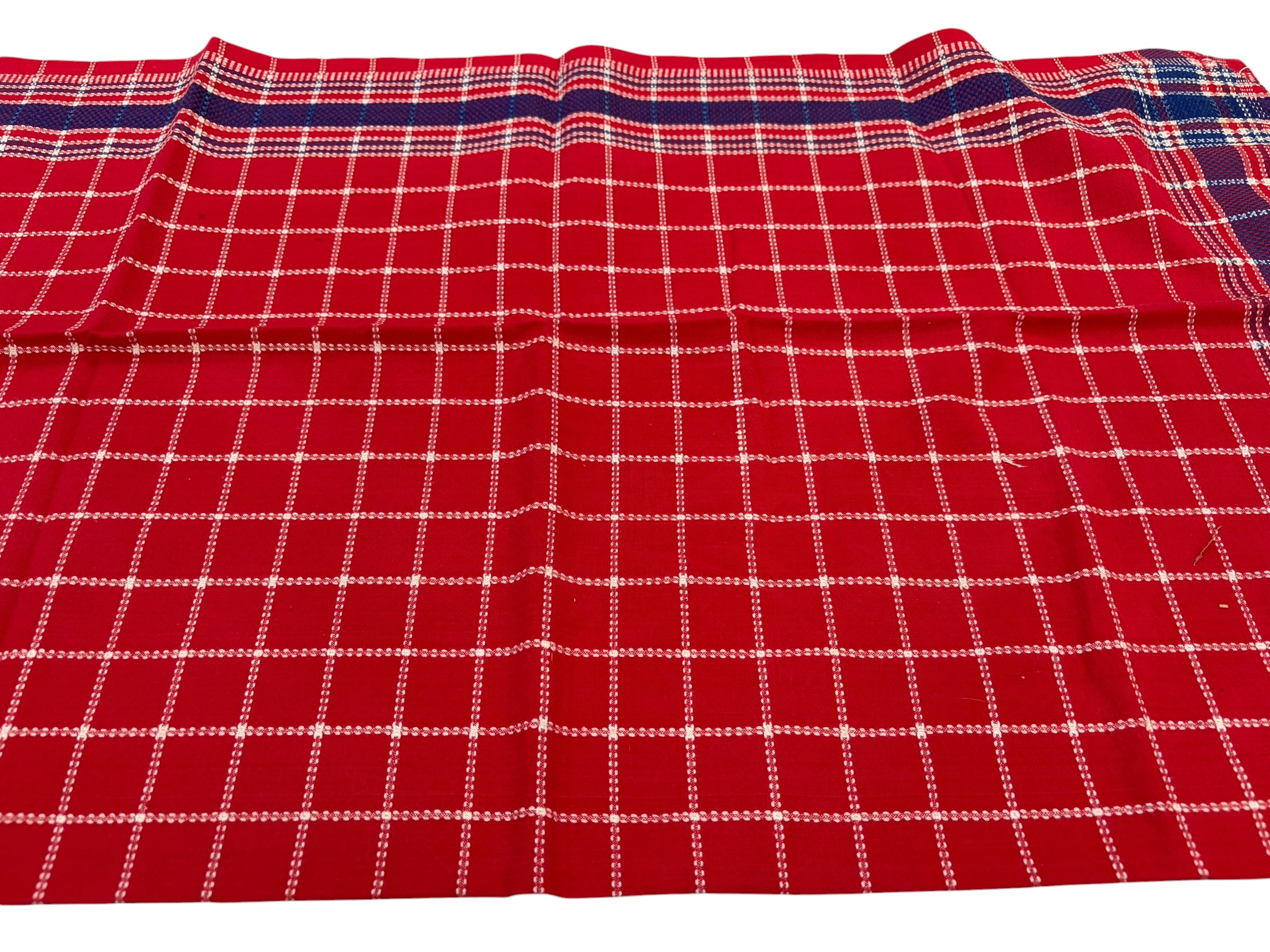 Omslag doek rood 80 x 77 cm nr. 1
